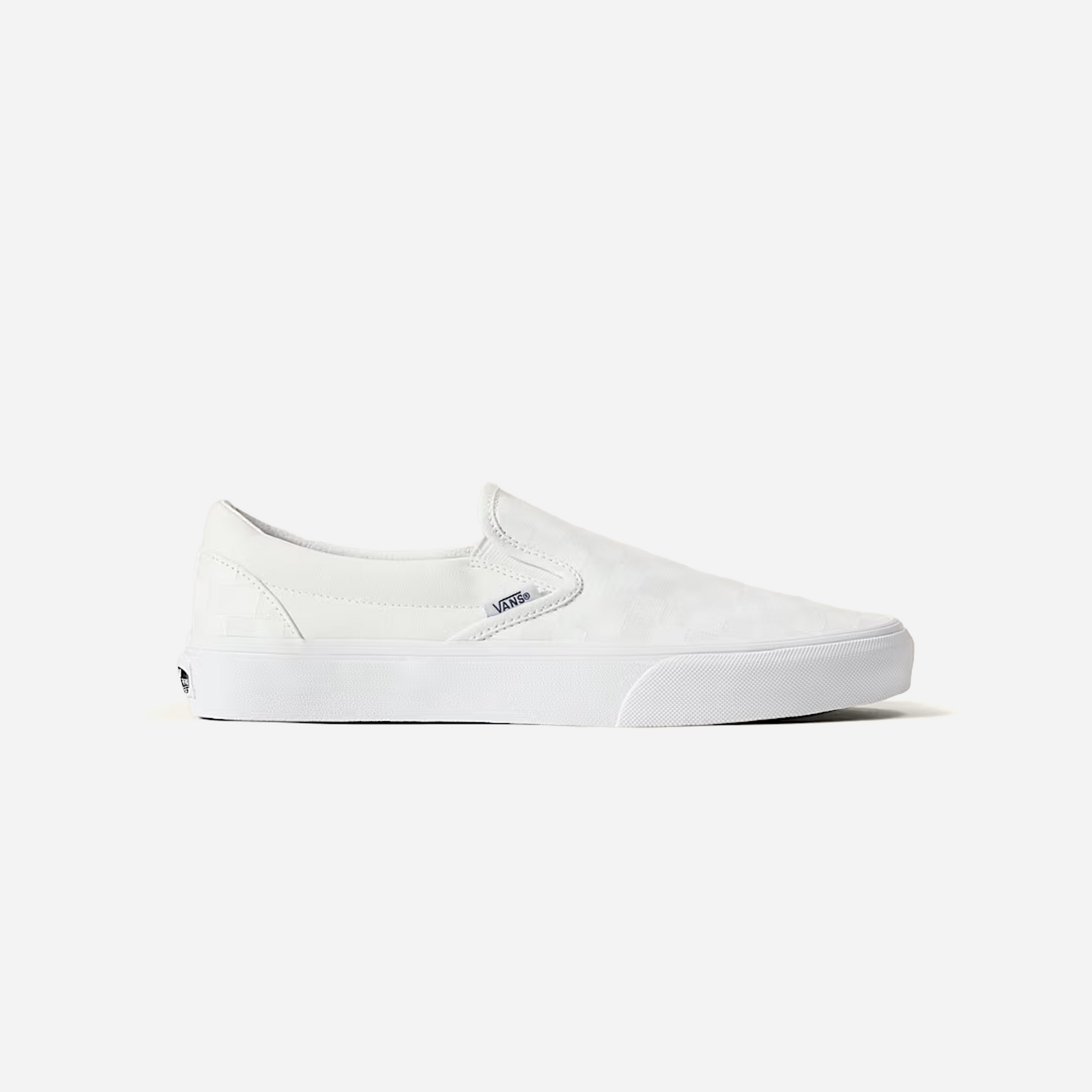 Vans Classic Slip-On Checkerboard Shoe True White