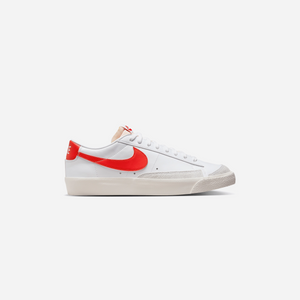 Nike Mens Blazer Low '77 Vintage Shoes White/Sail/Light Crimson