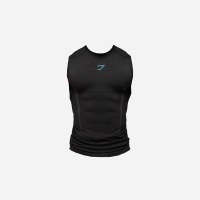 GYMSHARK Onyx 5.0 Tank Black/Onyx Grey