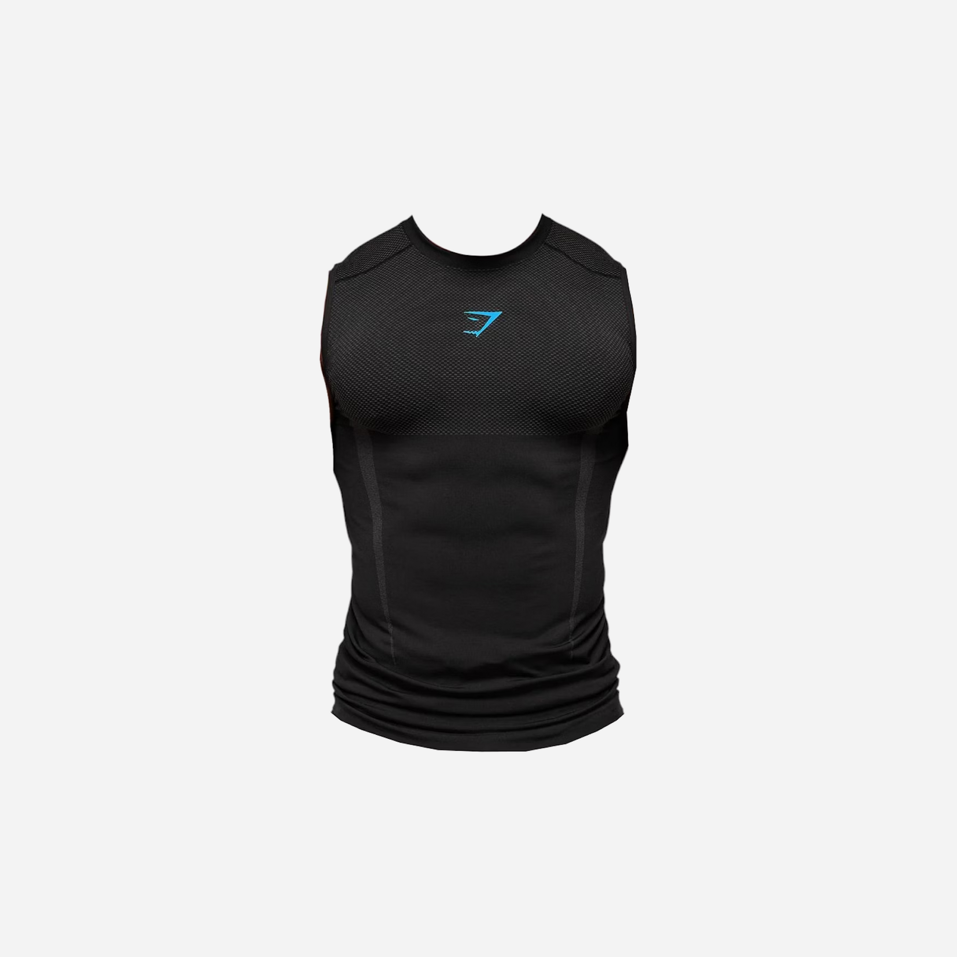 GYMSHARK Onyx 5.0 Tank Black/Onyx Grey