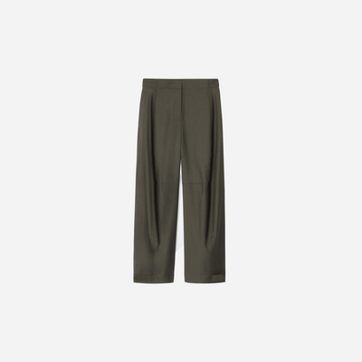 Cos Wool Barrel-Leg Utility Pants