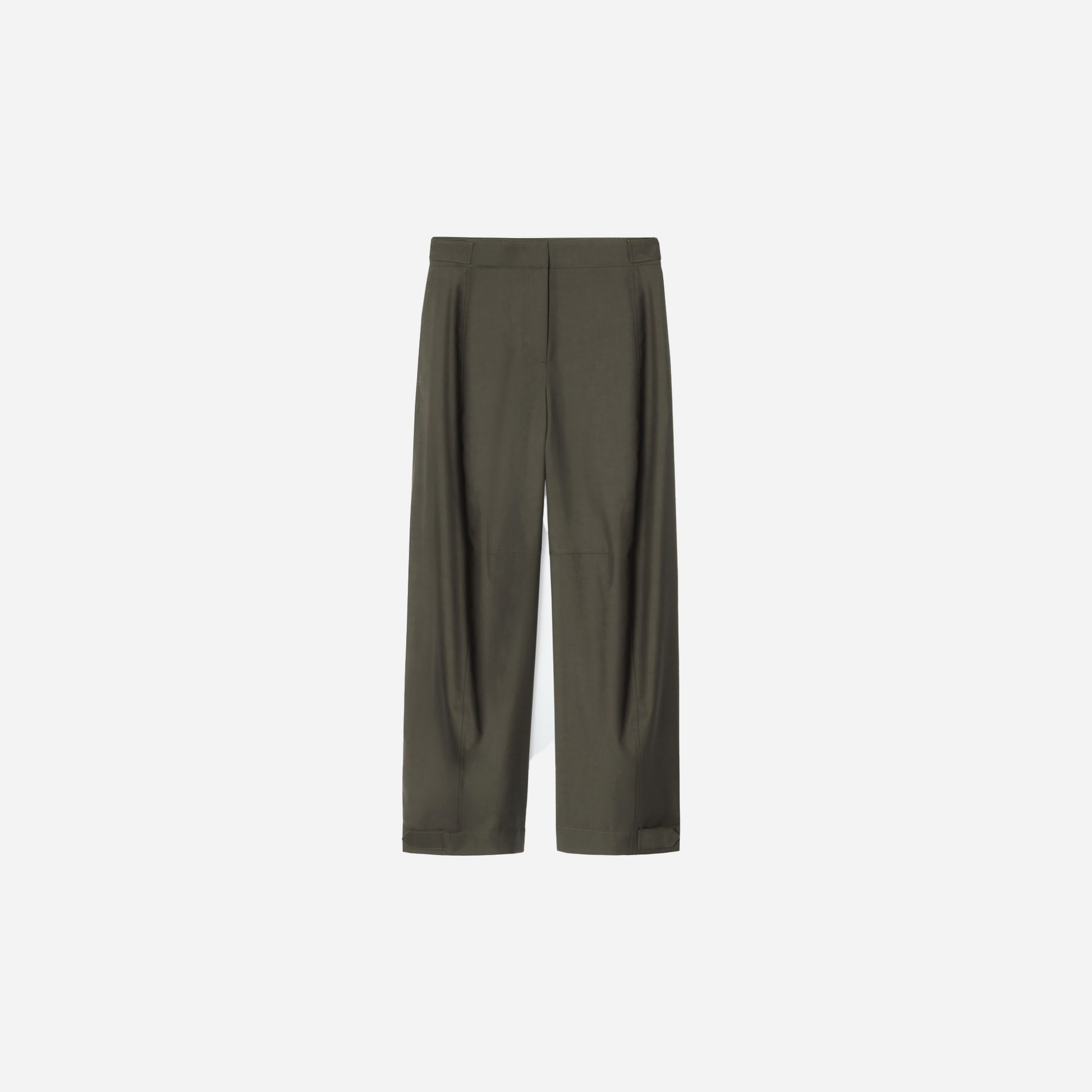 Cos Wool Barrel-Leg Utility Pants