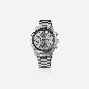 Seiko Prospex GPS Solar Chronograph Speedtimer in White Silver - SSH165J1 Men's