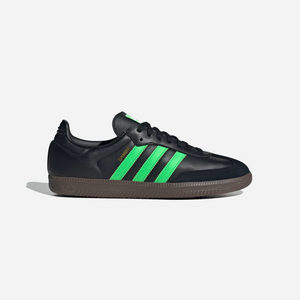 Adidas Samba OG Shoes Core Black / Screaming Green / Gum