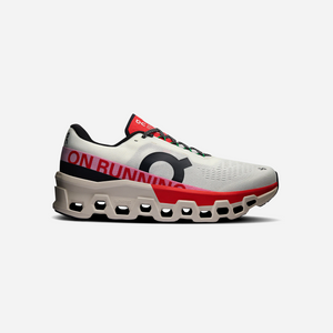On Running Cloudmonster 2 Ivory Silver Red