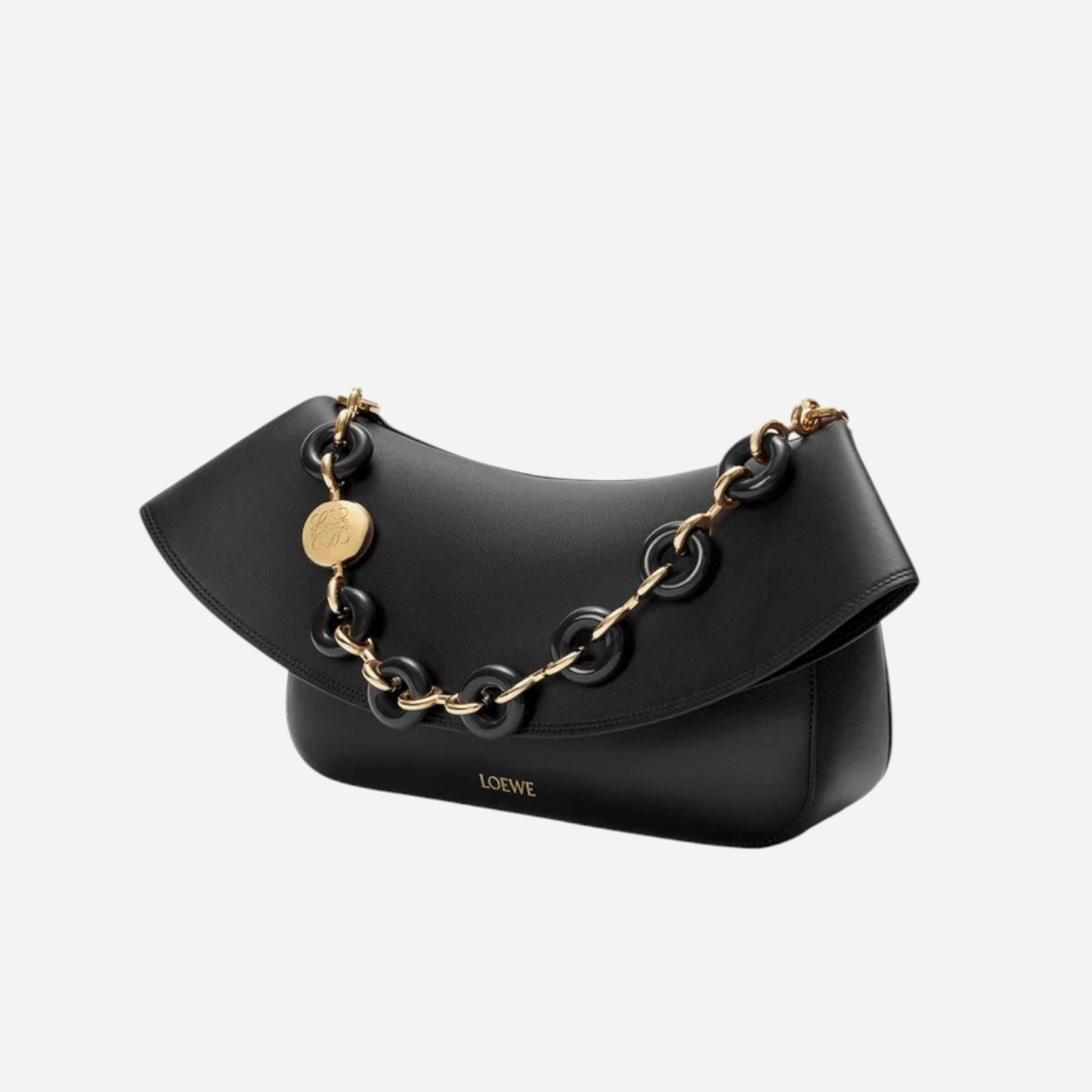 Loewe Medium Ola Bag Black