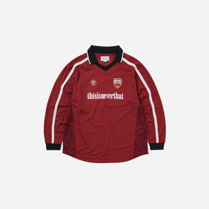 Thisisneverthat Soccer Jersey Red