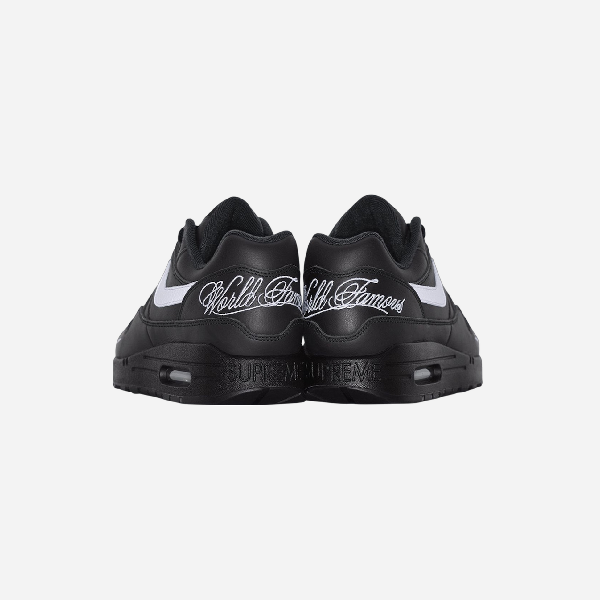 Supreme x Nike Air Max 1 "Black"