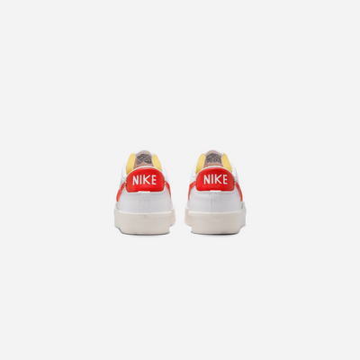 Nike Mens Blazer Low '77 Vintage Shoes White/Sail/Light Crimson