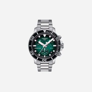 Tissot Seastar 1000 Chronograph Green Dial Stainless Steel 45.5mm