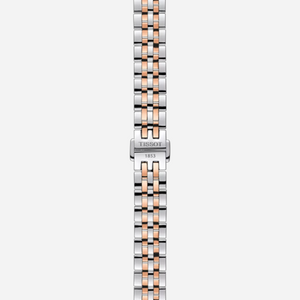 Tissot Le Locle Automatic Small lady 25.30mm Silver Dial Grey/Rose Gold PVD Stainless Steel Watch
