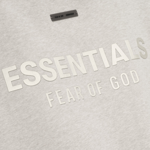 Fear Of God Essentials SS25 Womens Classic Fleece Crewneck- Heather Stone