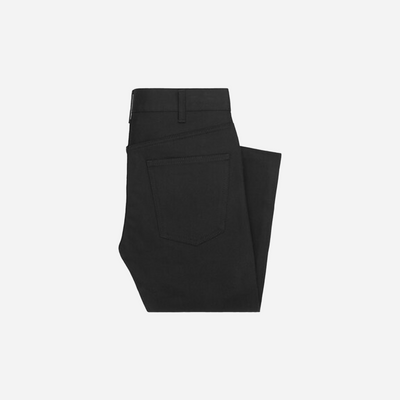 Celine Skinny Jeans in Vintage Pure Black Denim