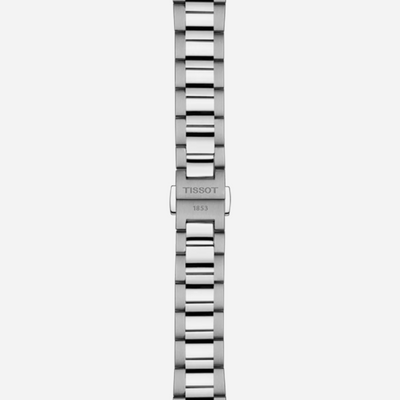 Tissot PR 100 Jungfraubahn Quartz Silver Dial 34mm Grey Stainless Steel Bracelet Watch