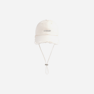Jacquemus The Artichaut Cap Off White