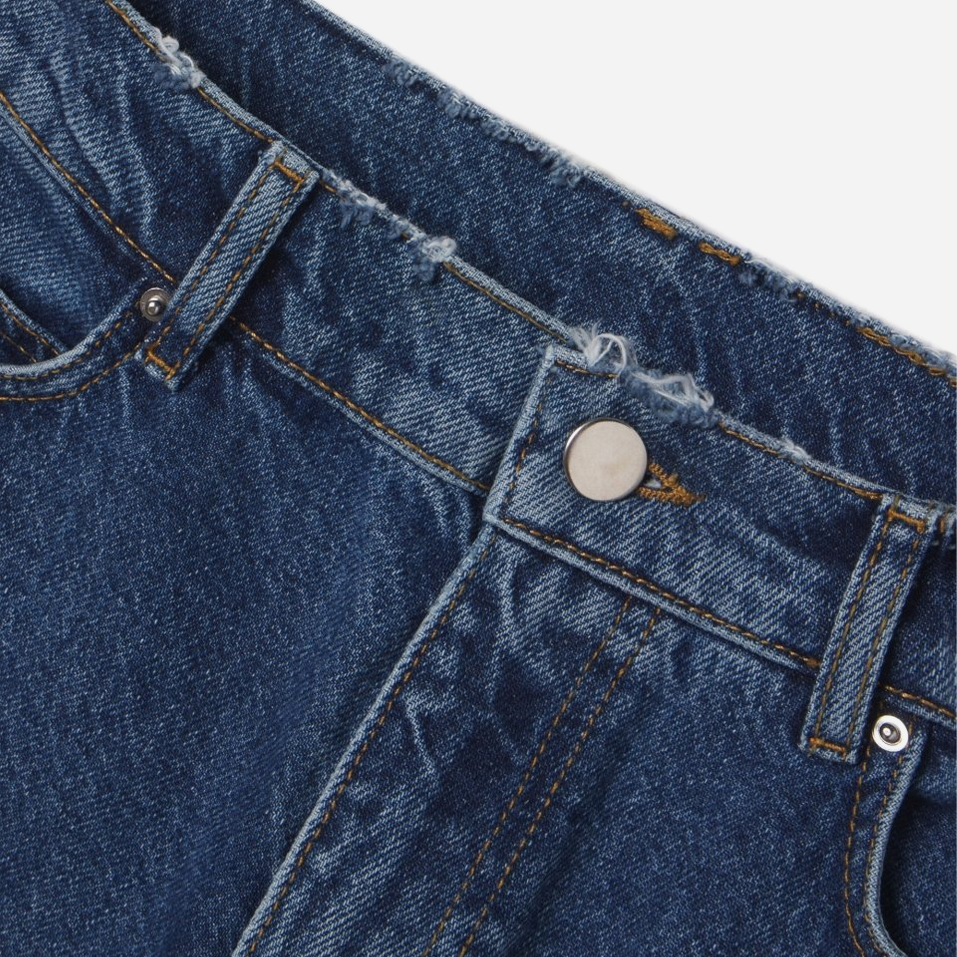 KHY Classic Low Rise Denim Medium Wash
