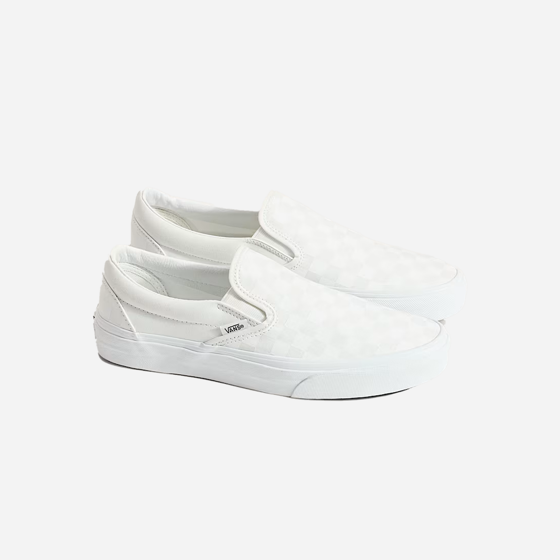 Vans Classic Slip-On Checkerboard Shoe True White