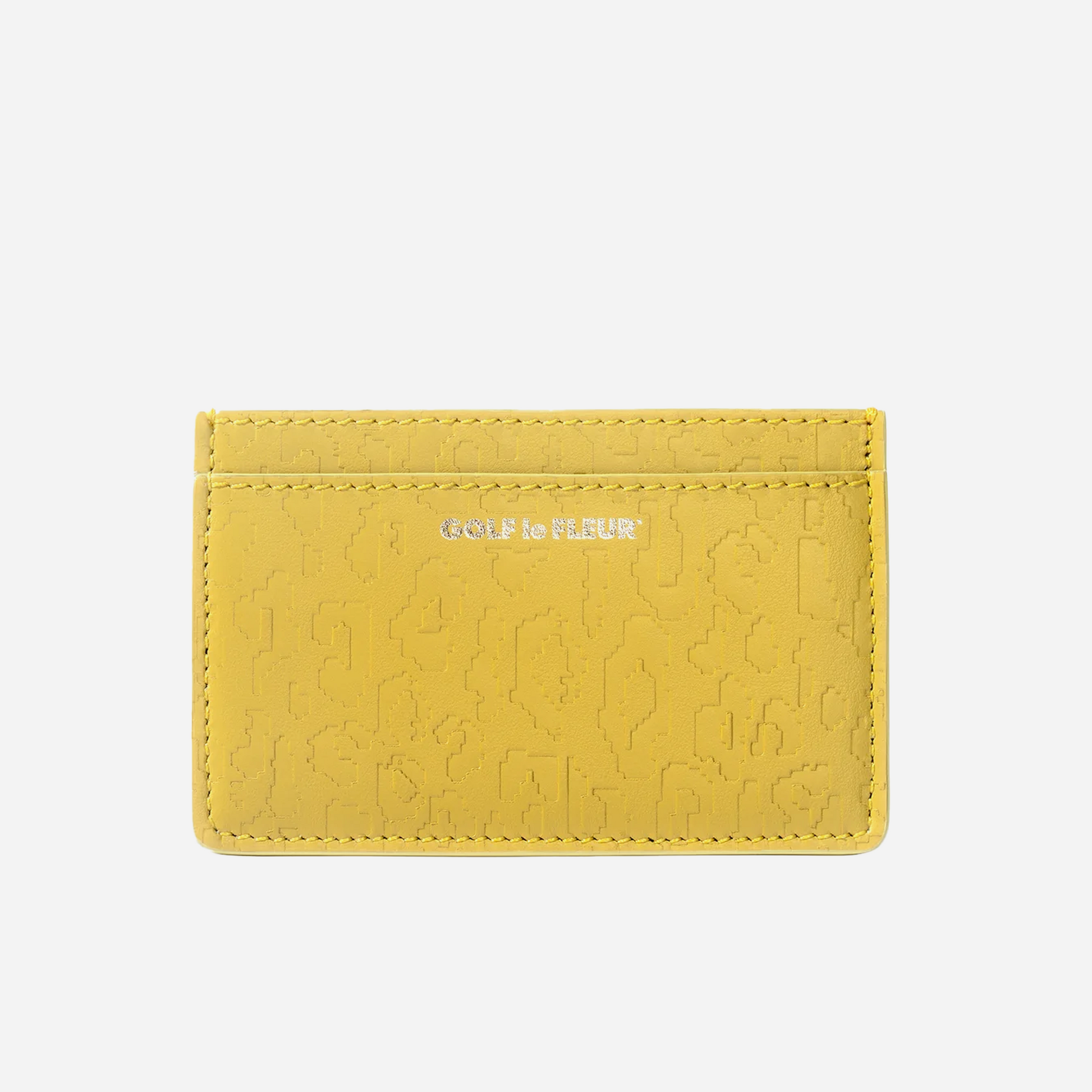 Golf Le Fleur Fleur Camo Cardholder Yellow