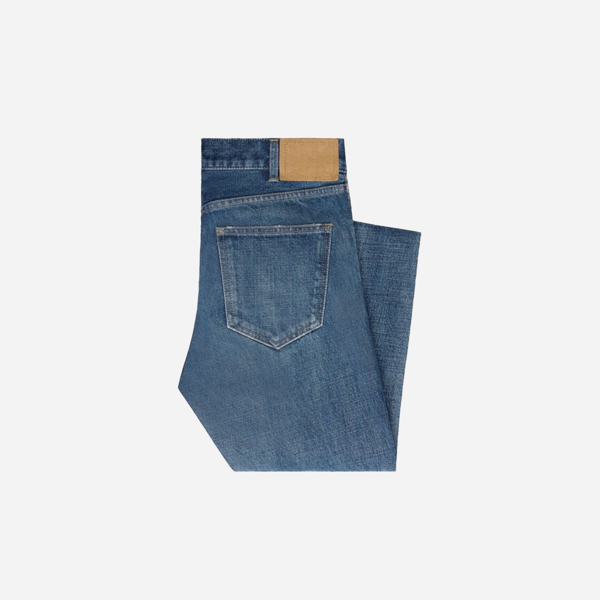 Celine Marco Jeans in Dark Union Wash Denim