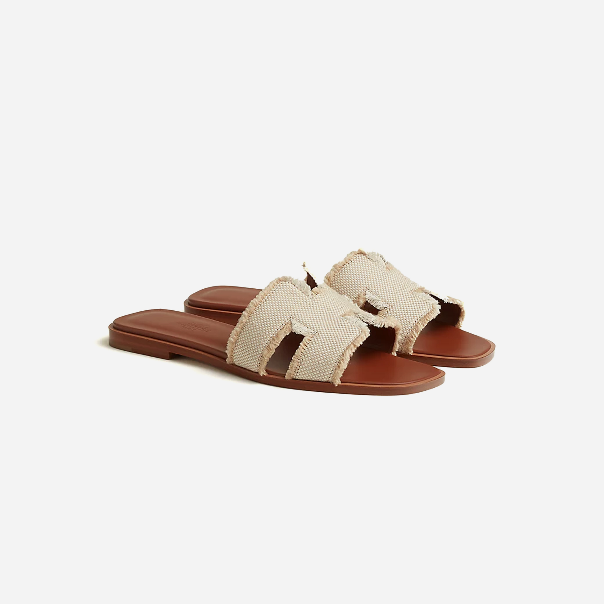 Hermes Oran sandal Beige