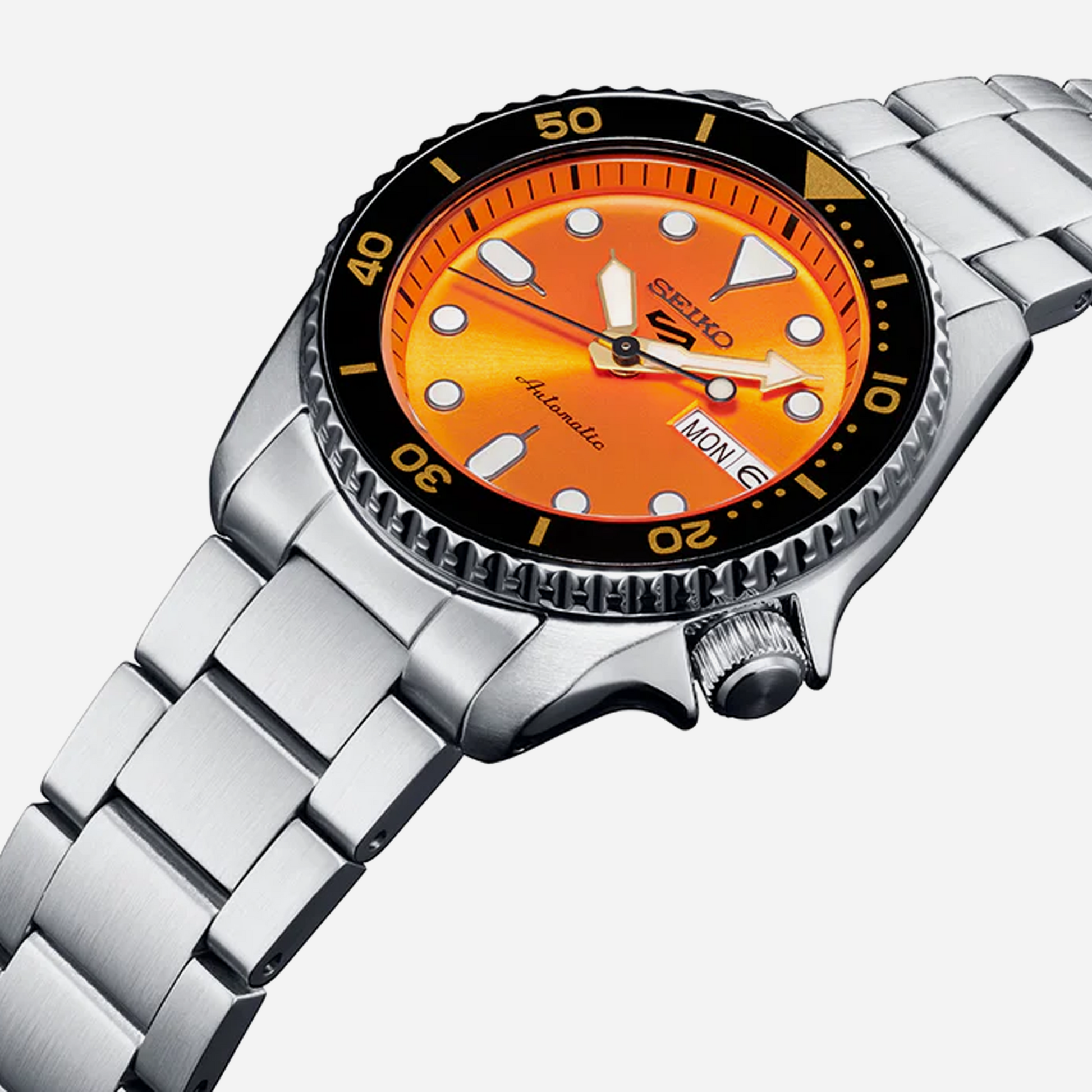 Seiko 5 Sports SKX Midi Orange - SRPK35K1 Men's
