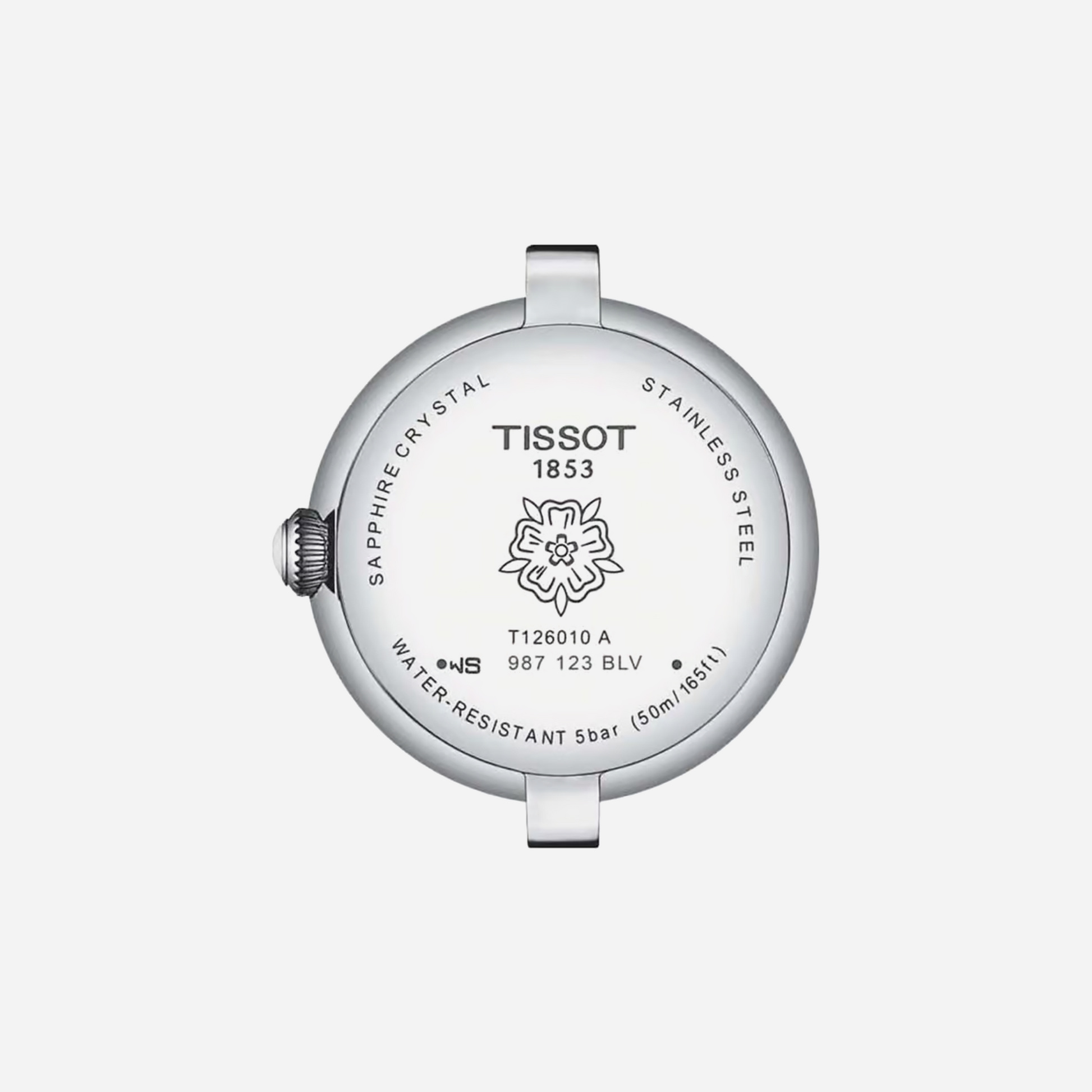 Tissot Bellissima Small Lady White mother-of-pearl Dial 26mm Leather Strap