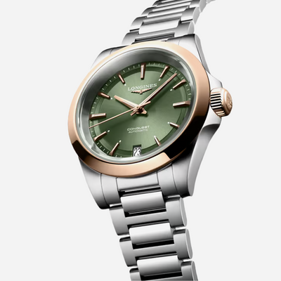 LONGINES CONQUEST GREEN L3.430.5.02.6