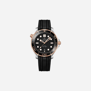 Omega Diver 300M Co‑Axial Master Chronometer Black Dial 42mm