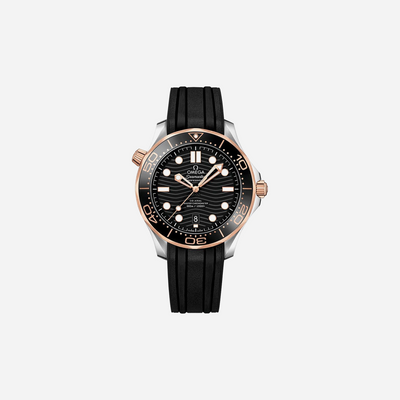 Omega Diver 300M Co‑Axial Master Chronometer Black Dial 42mm