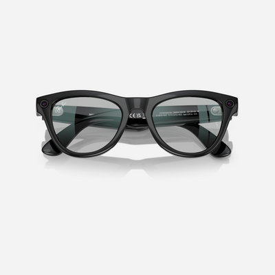 Ray-Ban Meta Skyler Shiny Black Clear