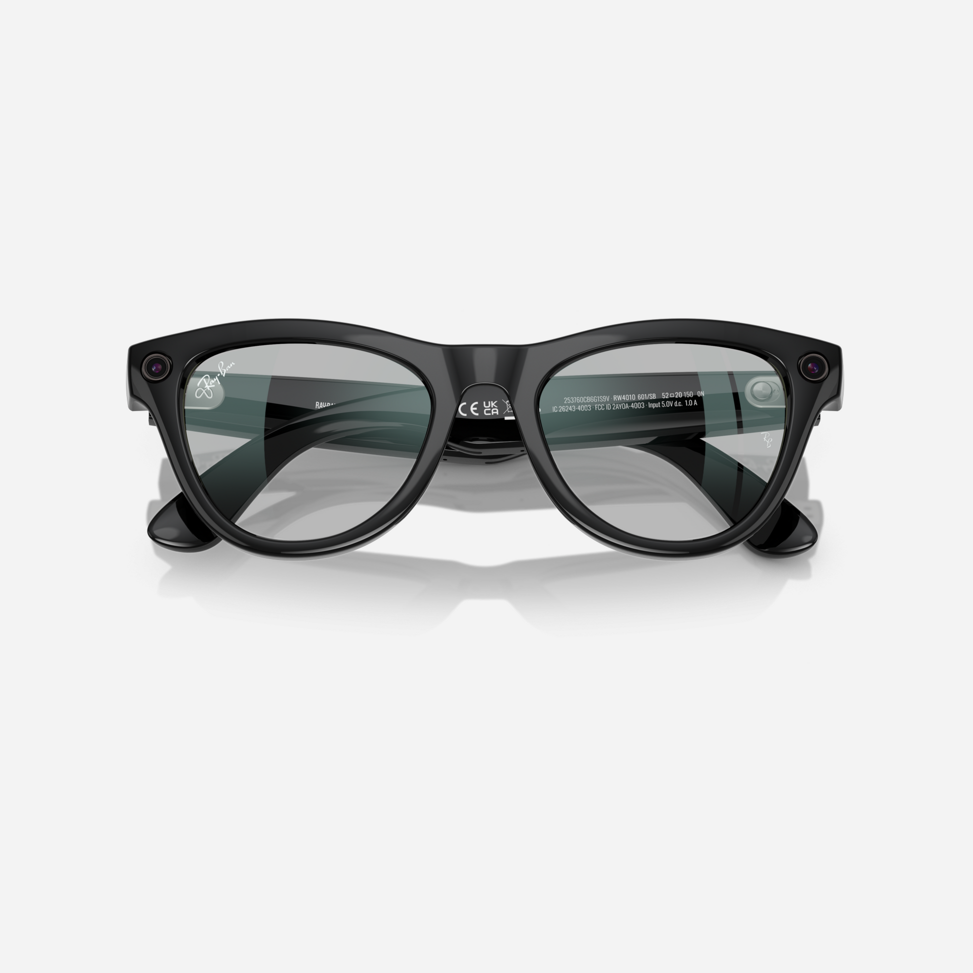 Ray-Ban Meta Skyler Shiny Black Clear