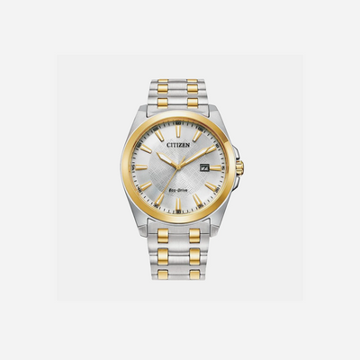 Citizen Men's Stainless Steel Eco-Drive Corso Two-Tone Analog Watch