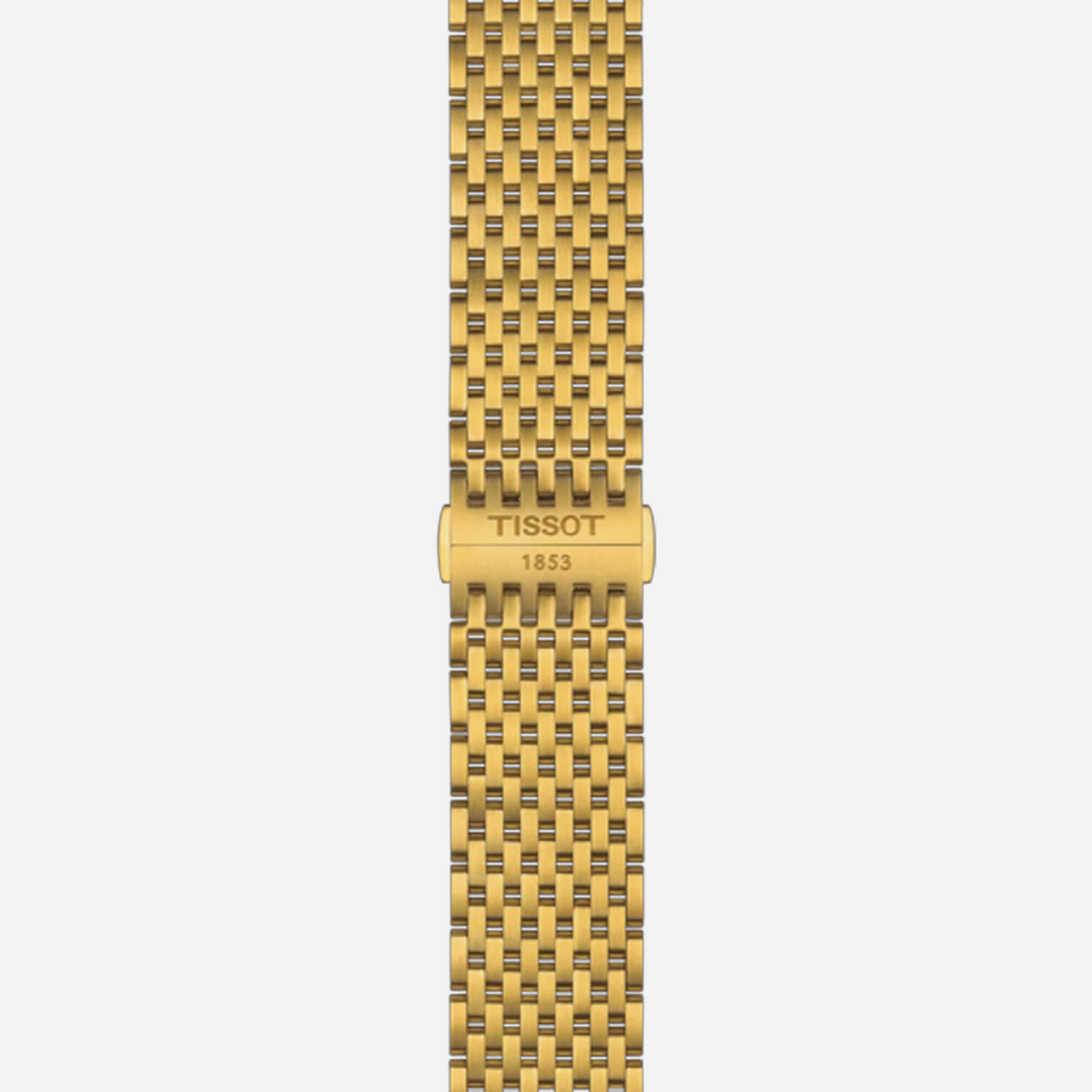Tissot Everytime Green Dial 40mm Yellow Gold PVD Stainless Steel Bracelet Quartz Watch