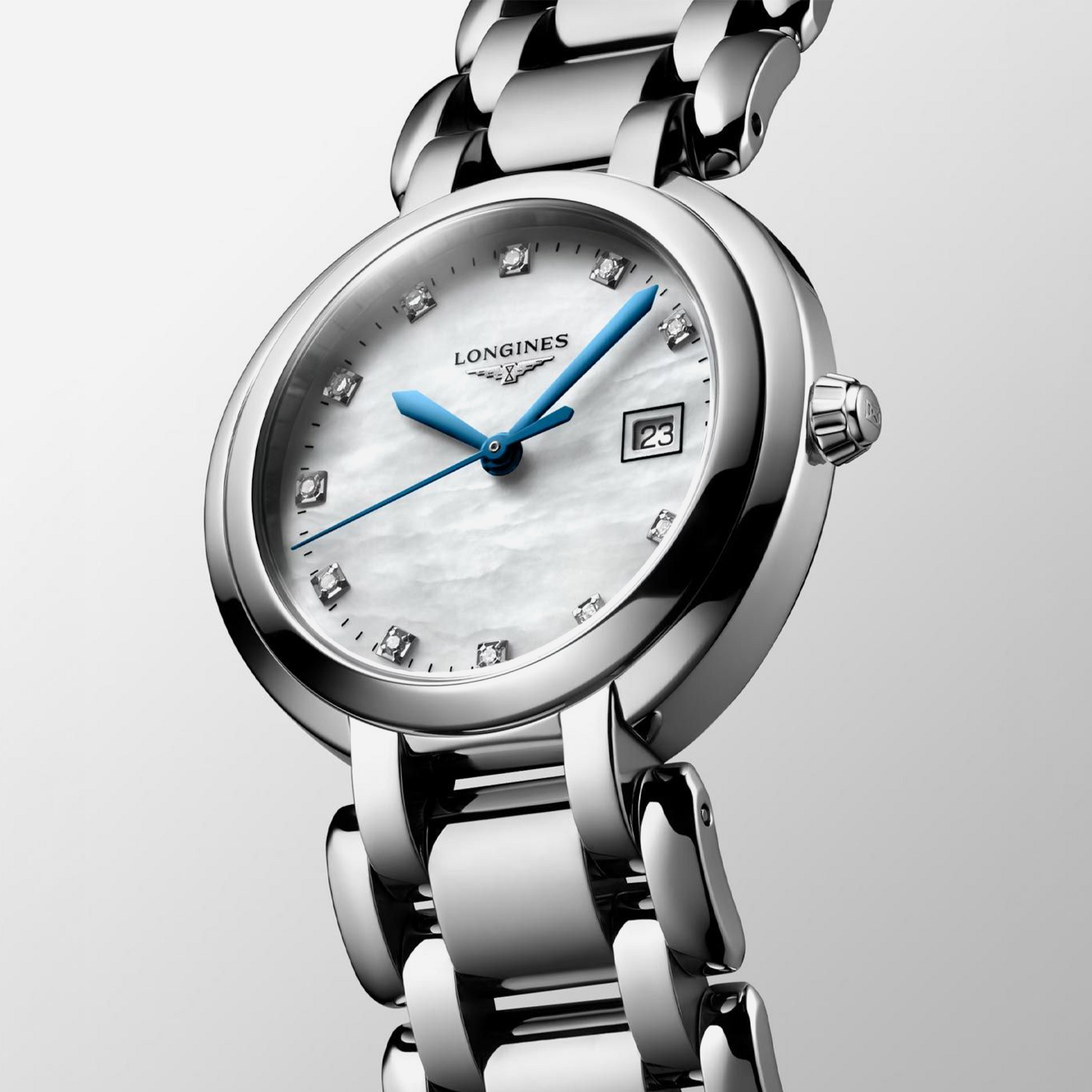 LONGINES PRIMA LUNA SILVER L8.122.4.87.6