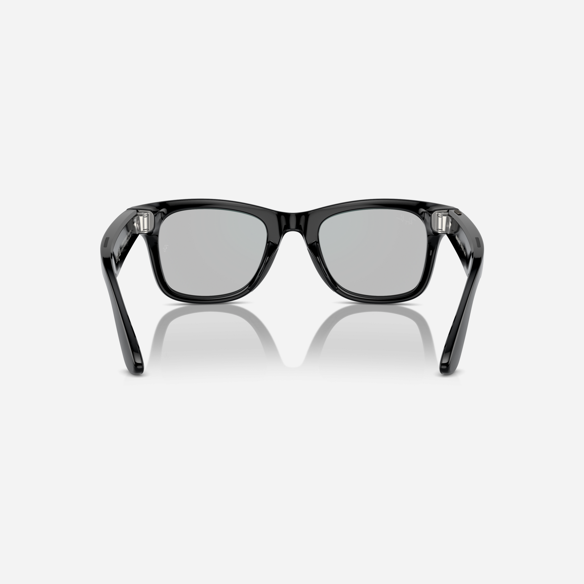 Ray-Ban Meta Wayfarer Shiny Black Clear