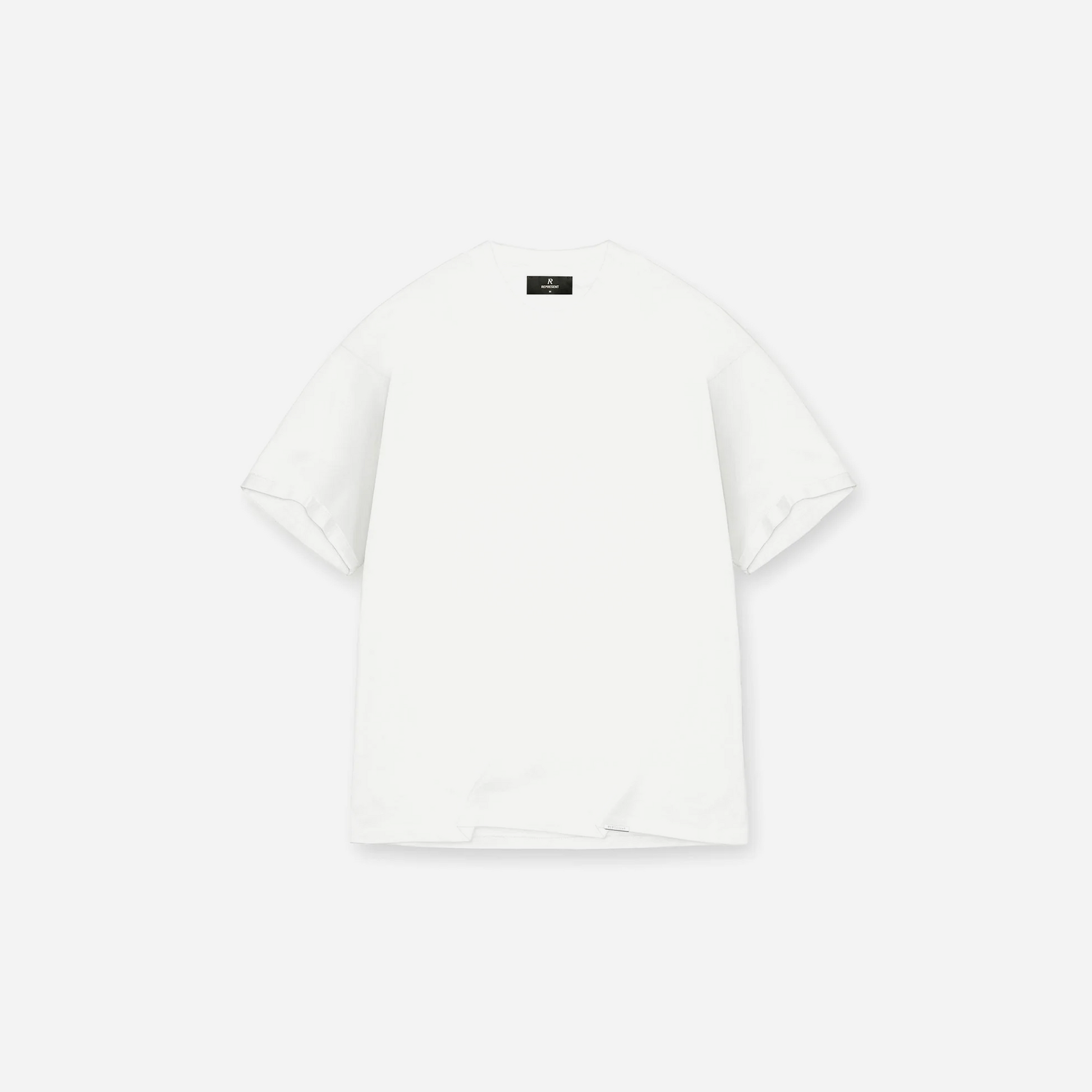 REPRESENT SS25 Initial Oversized T-Shirt Flat White