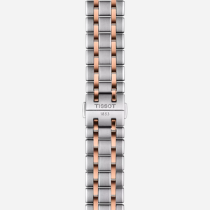 Tissot Chemin Des Tourelles Powermatic 80 42mm Silver Dial Stainless Steel & Rose Gold Watch