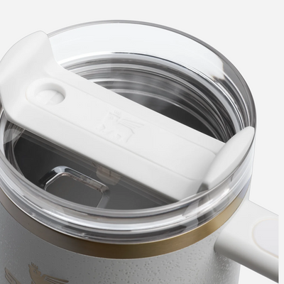 Stanley Quencher H2.0 FlowState Tumbler Cream Moon 40 oz