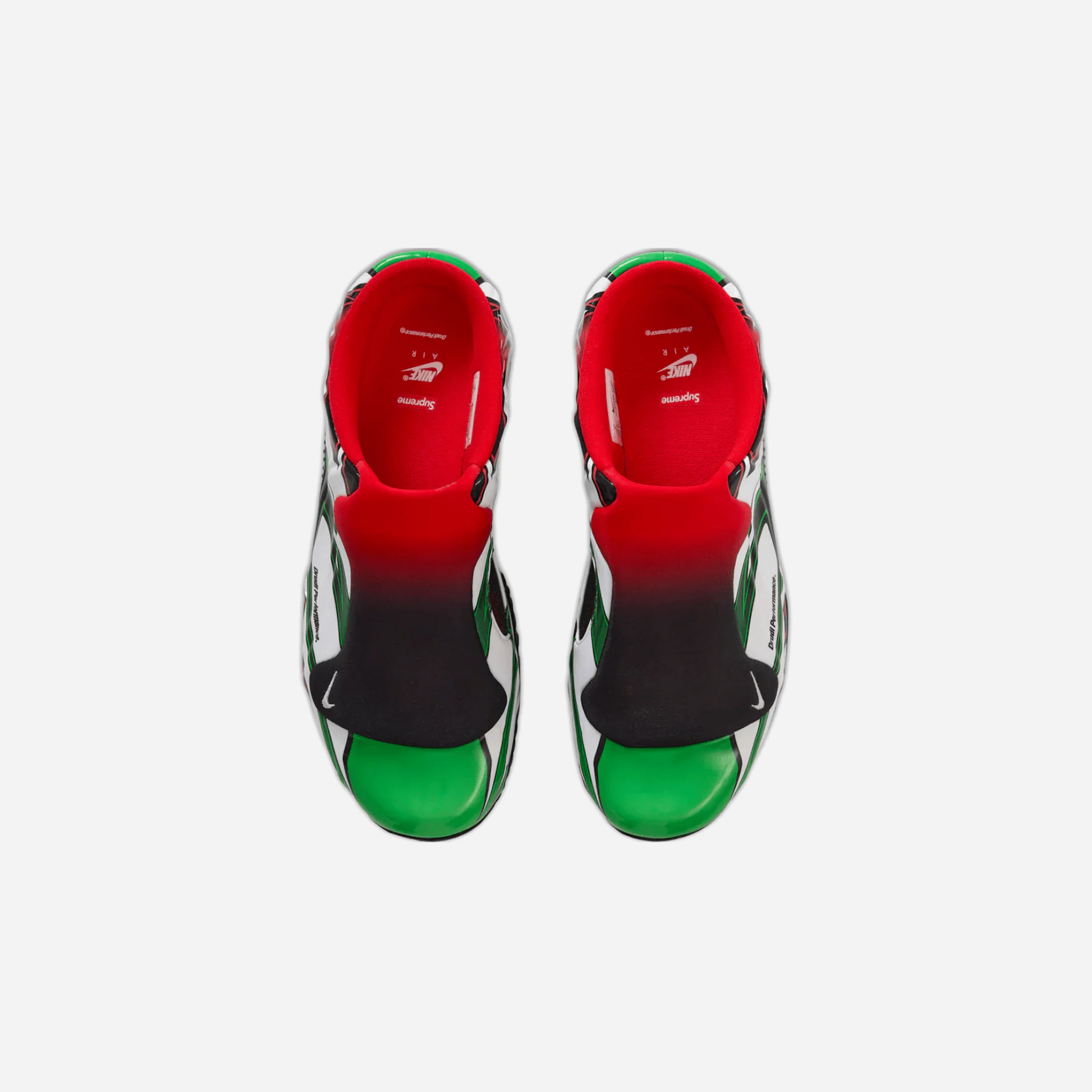 Nike X Supreme Clogposite White Gym Red Green