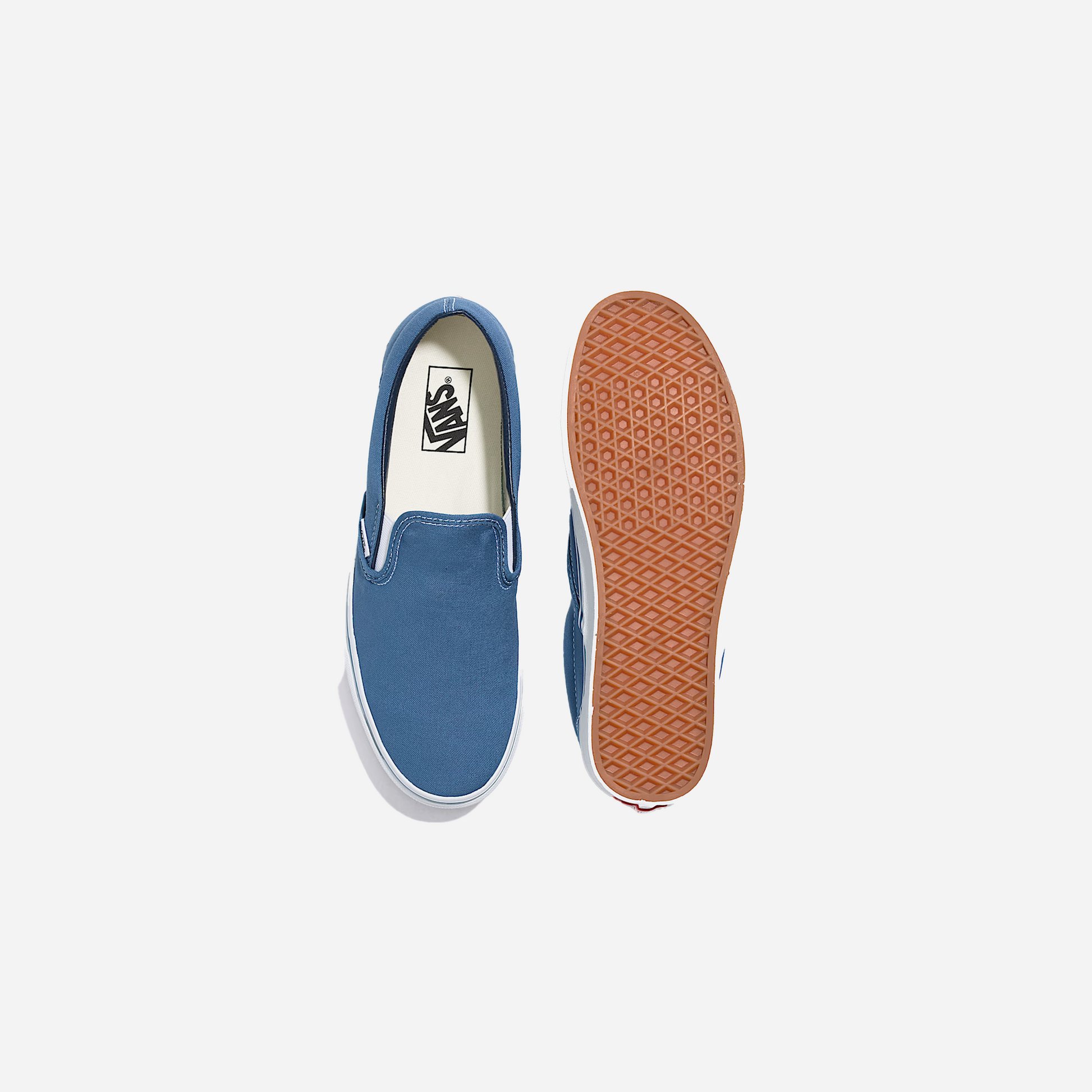 Vans Classic Slip-On Shoe Navy Blue / White