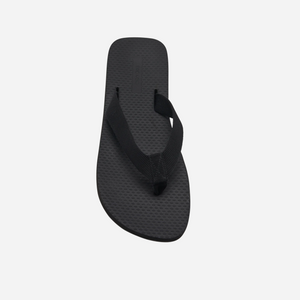 THE ROW Dune Classic Sandal Rubber Black