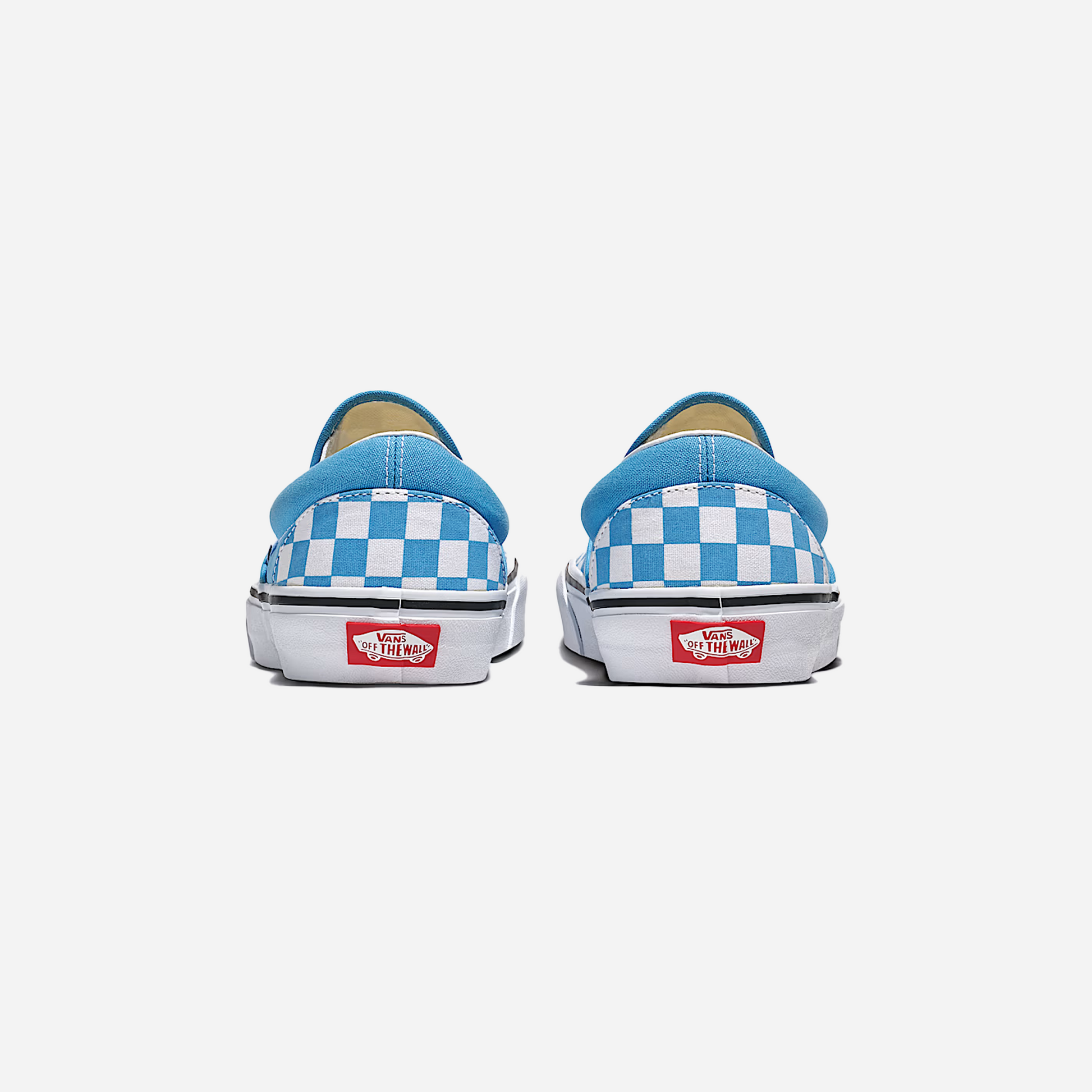 Vans Classic Slip-On Checkerboard Shoe Heritage Blue / White