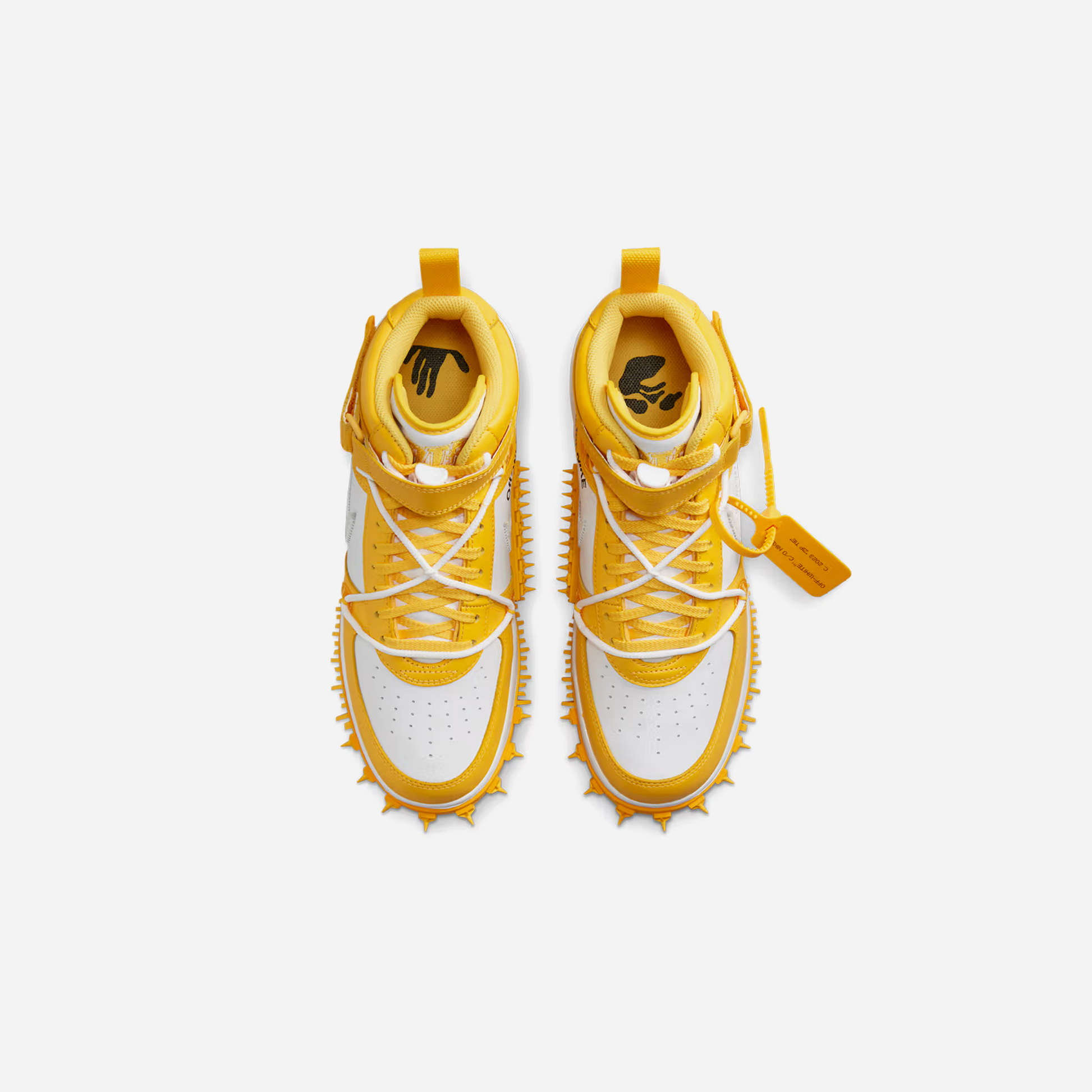 Nike Air Force 1 Mid X Off-White Varsity Maize