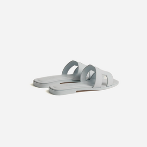 Hermes Oran sandal Bleu Glacier