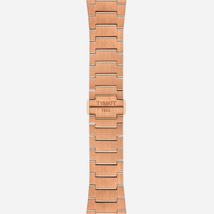 Tissot PRX Powermatic 80 40mm Blue Dial Rose Gold 5N Stainless Steel Automatic Watch