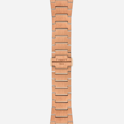 Tissot PRX Powermatic 80 40mm Blue Dial Rose Gold 5N Stainless Steel Automatic Watch