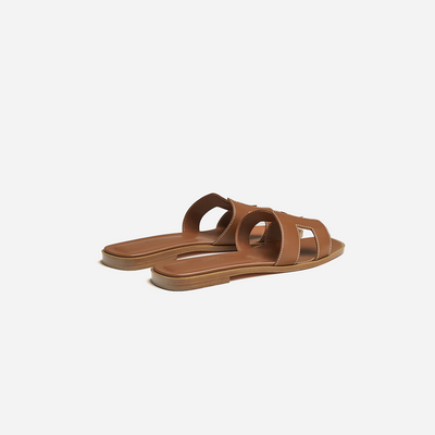 Hermes Oran sandal Gold
