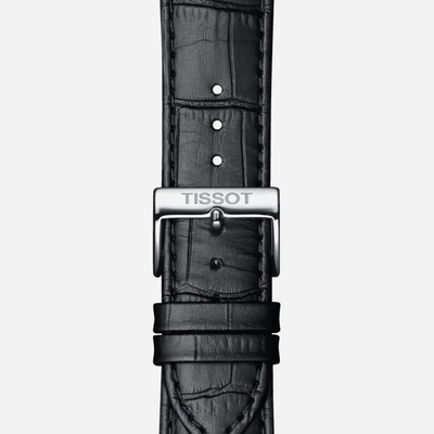 Tissot Classic Dream Quartz Black Dial 42mm Leather Strap