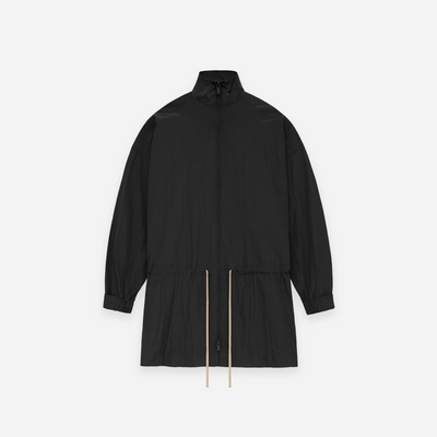 Fear Of God Essentials SS25 Ripstop Mockneck Anorak Black