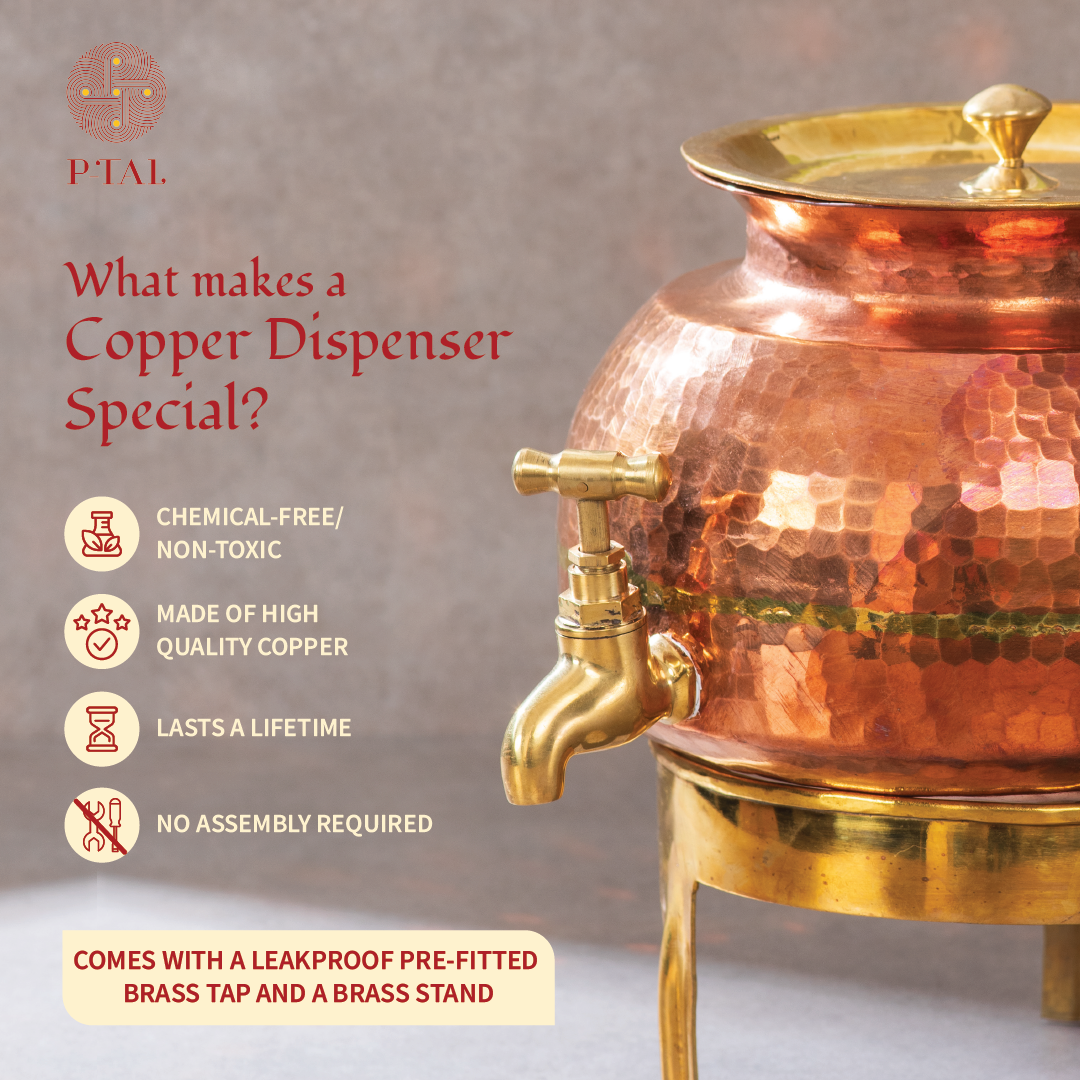 Copper Water Dispenser